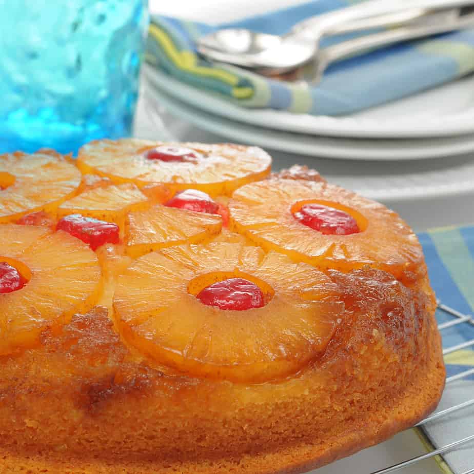 Yum It's National Pineapple Upside Down Cake Day! | Miss Buttercup